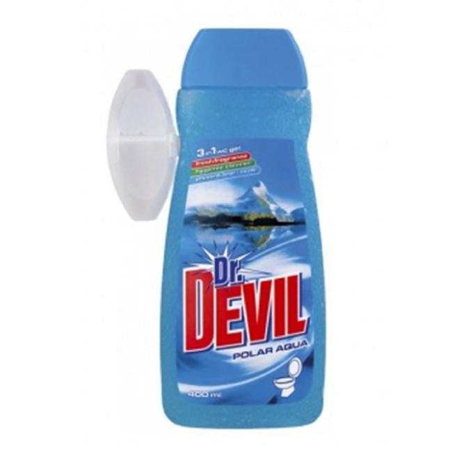 Dr. Devil WC-Hängegel 400 ml - Polar Aqua 3in1