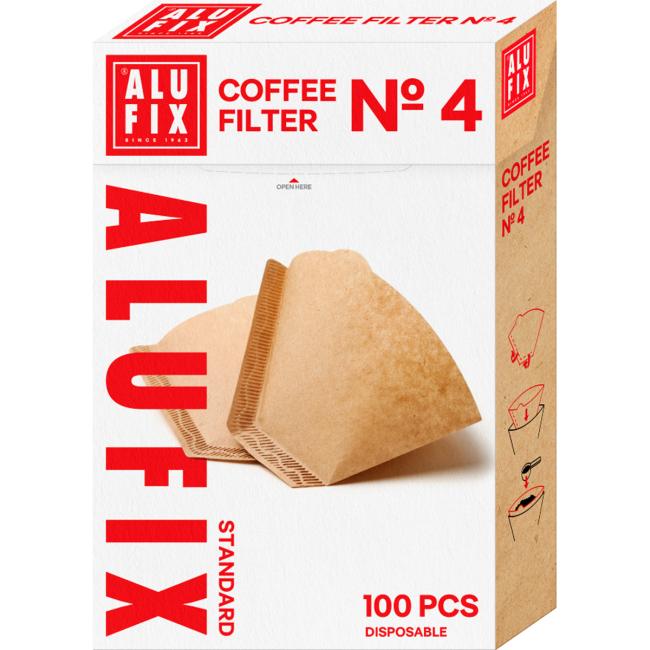 [HY011772] Kaffeefilter AK Größe „4“, 100 Stück