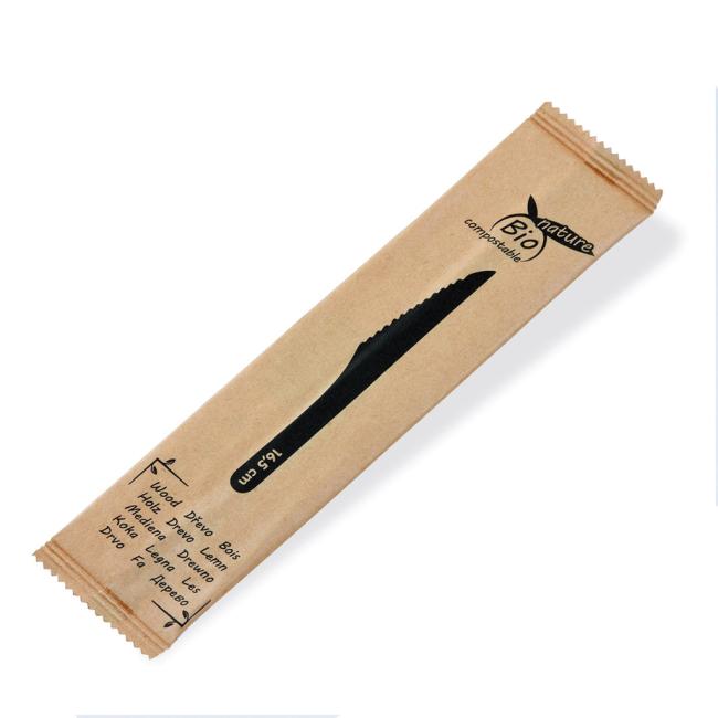 Holzmesser 16,5 cm, einzeln verpackt (100 Stück)