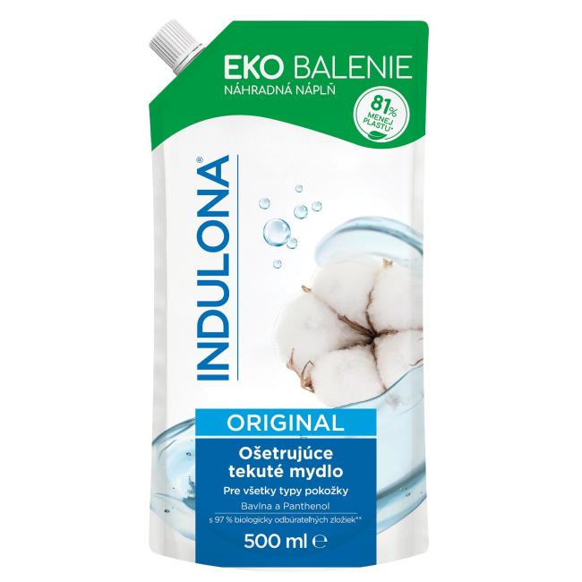 INDULONA Flüssigseife Nachfüllpackung 500 ml Original