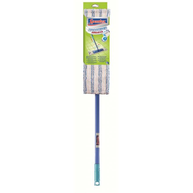 Spontex Microwiper Scheuermopp-Set mit Teleskopstiel 140 cm