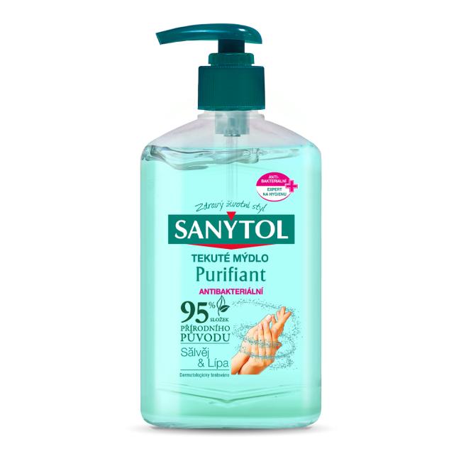 Sanytol Purifiant antibakterielle Flüssigseife, 250 ml