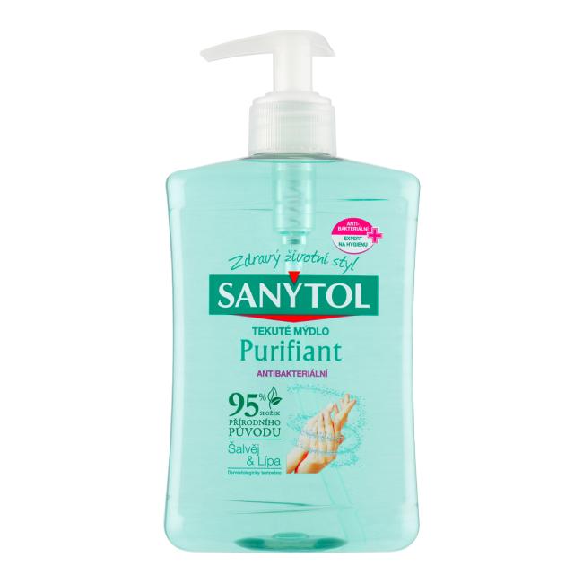 Sanytol Purifiant antibakterielle Flüssigseife, 500 ml