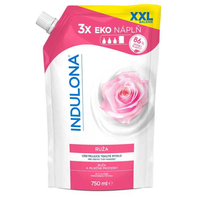 Flüssigseife INDULONA Nachfüllpackung 750 ml Rose