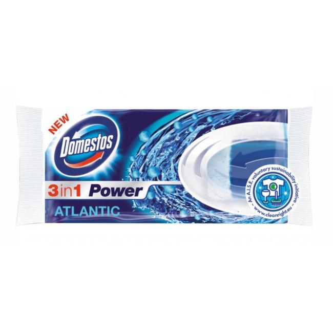 [HY064306] Domestos 3-in-1 WC-Steckstein Ersatzteil, massiv, Ocean 35 g
