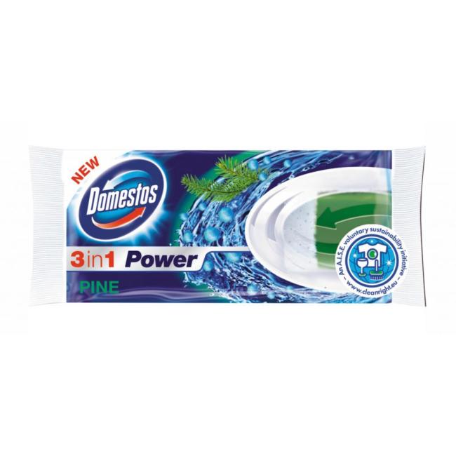 [HY064320] Domestos 3-in-1 WC-Block ERSATZ Massivholz Kiefer 35 g