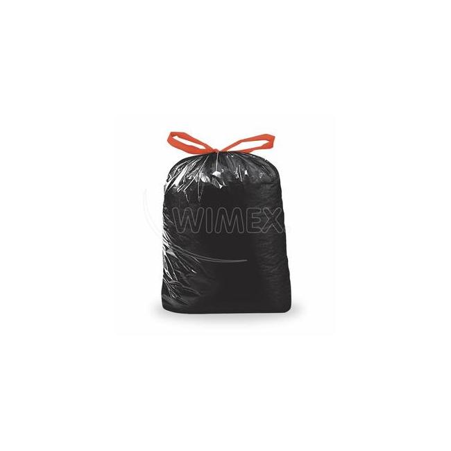 Wiederverschließbare Beutel 120 l LDPE 70 x 100 cm, 38 µm, schwarz (10 Stück)
