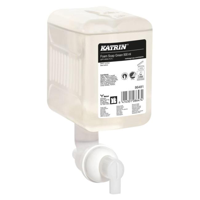 [HY086481] Schaumseife KATRIN Grün 500 ml