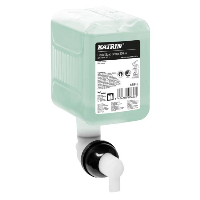 [HY086542] Flüssigseife KATRIN Grün 500 ml