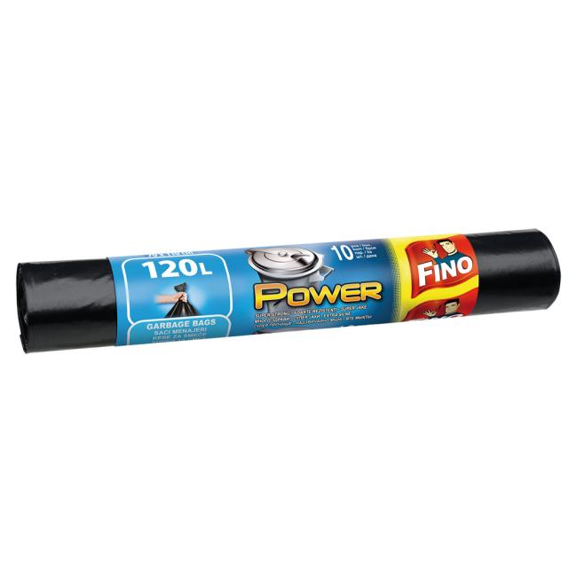 FINO Power 120 l, 40 mic., 70 x 110 cm, schwarz (10 Stück)