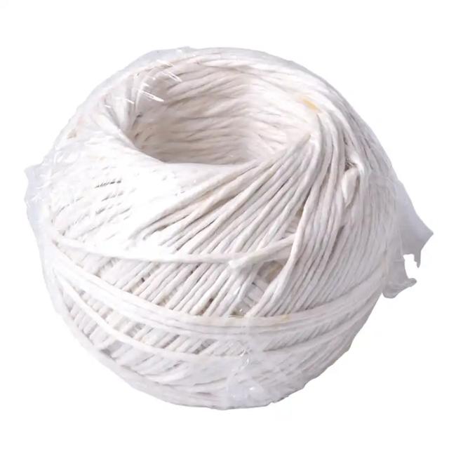 [HY100178] Bindfaden 105x6, 100 g, Konservendose, weiß (Prolen), CV
