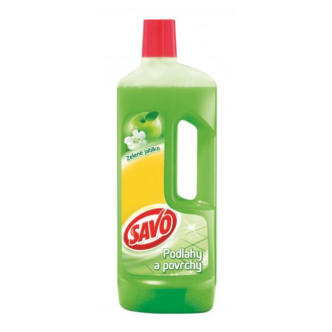Savo UNI Reiniger für Böden und Oberflächen 750 ml – Grüner Apfel