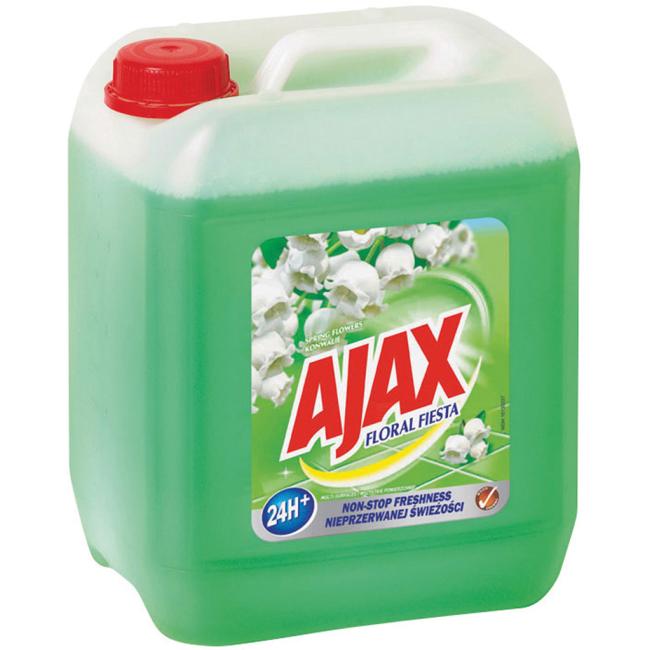 [HY103794] Ajax Bodenreiniger Floral Fiesta 5 l Frühlingsblumen (grün)