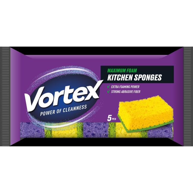 [HY104705] Spülschwamm, maximaler Schaum, 5 Stück