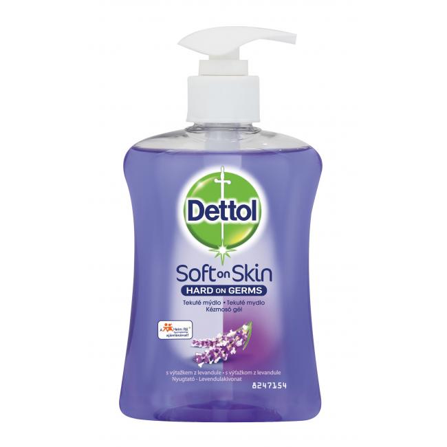 [HY112525] Dettol Flüssigseife mit Pumpe 250 ml – Lavendel
