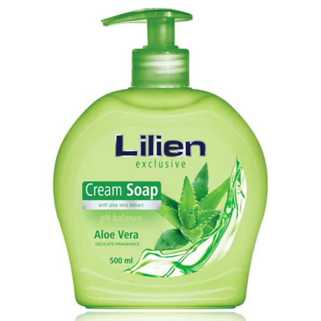 [HY126913] Lilien flüssige Cremeseife 500 ml Aloe Vera