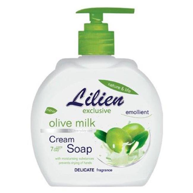 [HY126916] Lilien Flüssigcremeseife 500 ml Oliva Milch