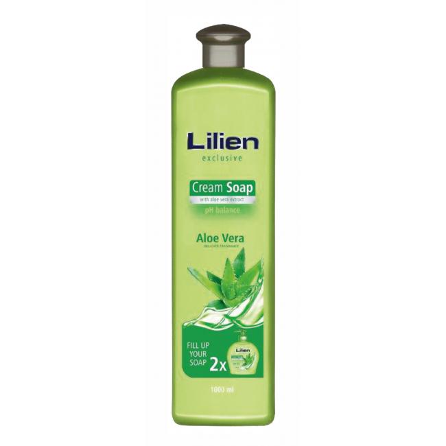 [HY126917] Lilien Cremige Flüssigseife 1l Aloe Vera