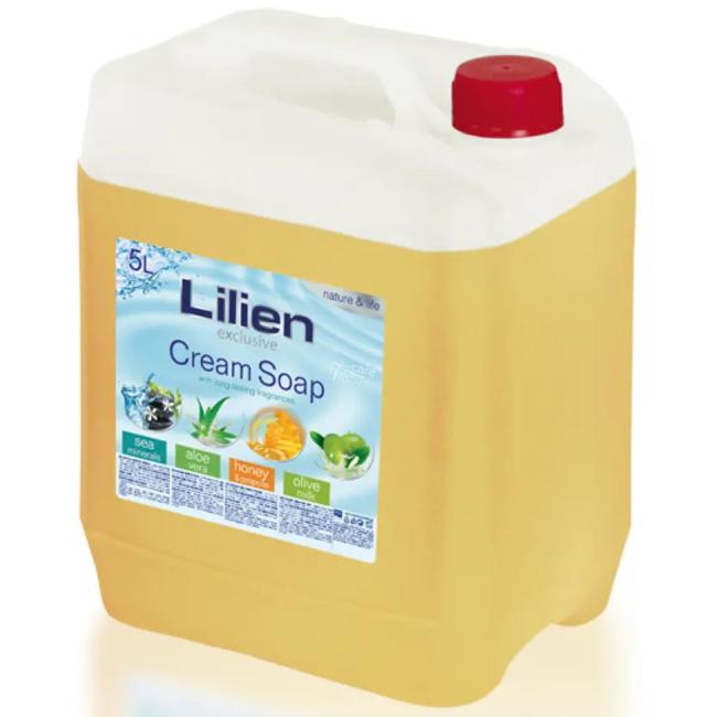 [HY126924] Flüssige Cremeseife Lilien 5l Honig