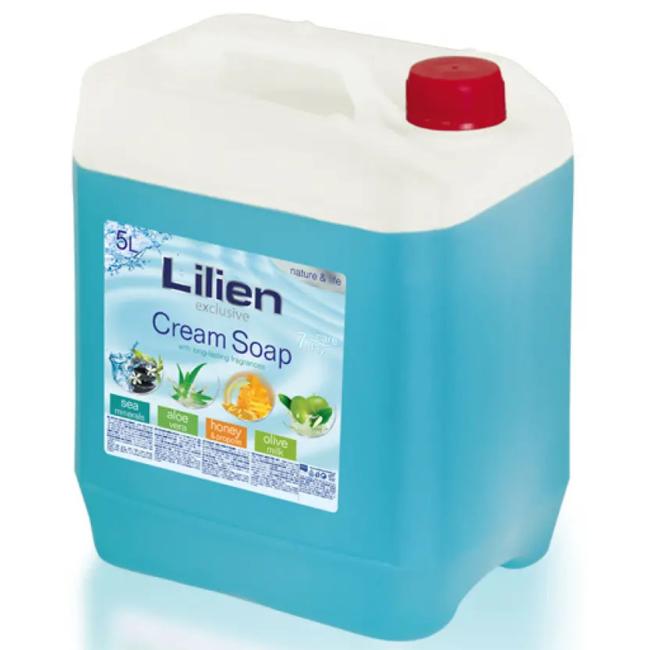 Lilien Creme-Flüssigseife 5l Meeresmineralien
