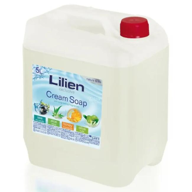 Flüssigseifencreme Lilien 5l Oliva Milch