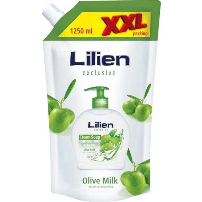 [HY126938] Flüssigseife XXL Nachfüllung Lilien Oliva 1250 ml