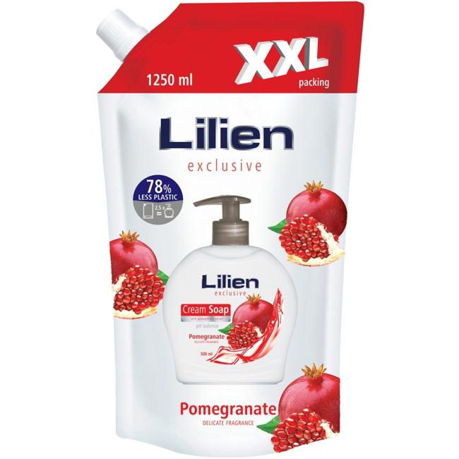 [HY126939] Flüssigseife XXL Nachfüllpackung Granatapfel 1250 ml