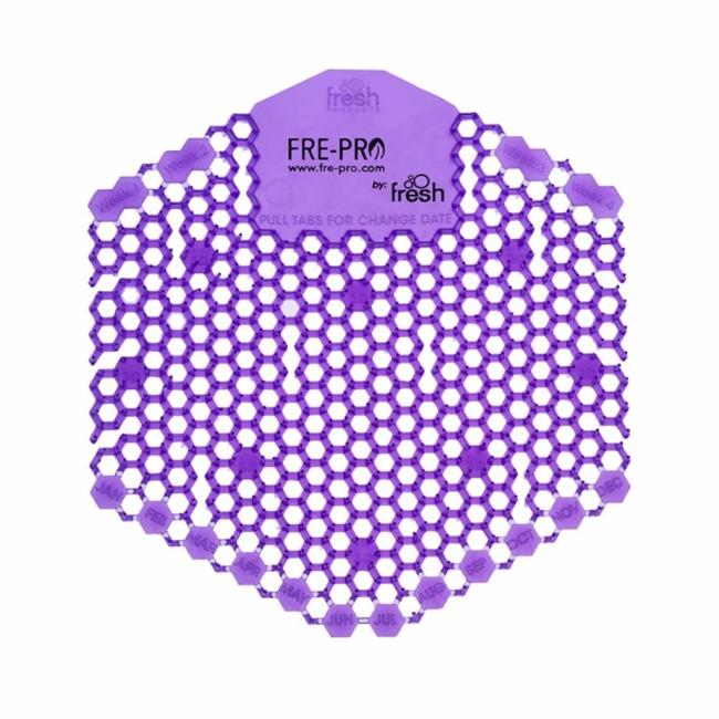 [HY155224] Fre-Pro WAVE 3D Urinalsieb - Lavendel (lila) 1 Stück.