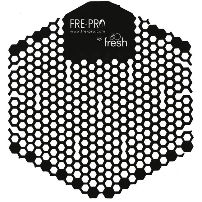 [HY155249] Fre-Pro WAVE 3D Urinalsieb – Midnight Coast (schwarz) 1 Stück