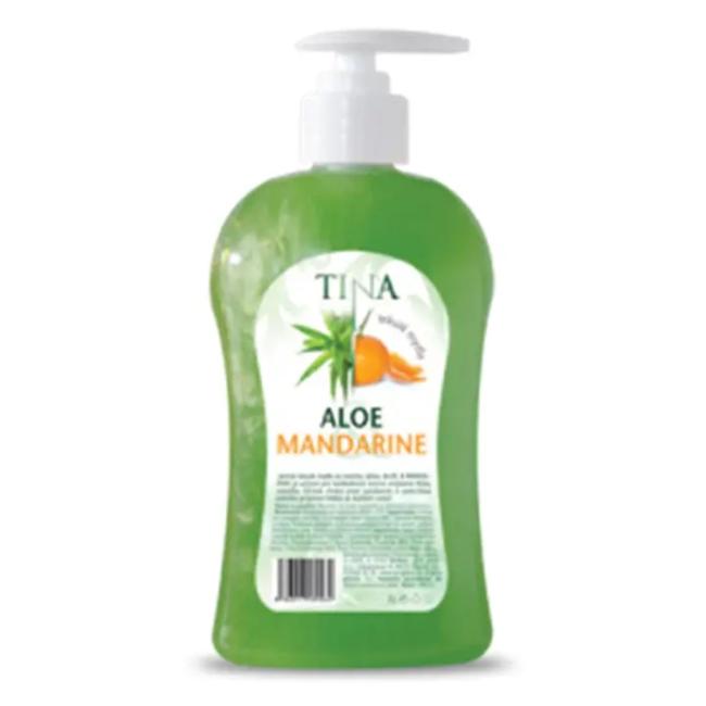 Tina Flüssigseife mit Spender 500 ml - Aloe & Mandarine