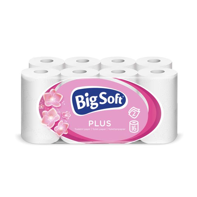 Toilettenpapier, 2-lagig, extra weich, 16 Stück, 17,6 m