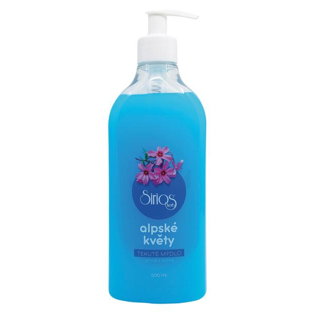 [HY256339] Sirios Kräuter-Flüssigseife 500 ml – Alpenblüten