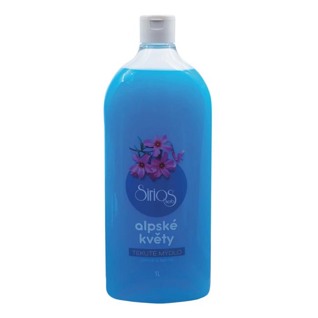 Sirios Kräuter-Flüssigseife 1 l – Alpenblumen