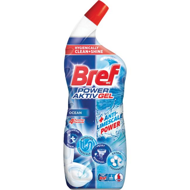 [HY311570] Bref WC Power Aktiv Gel 700 ml Ocean