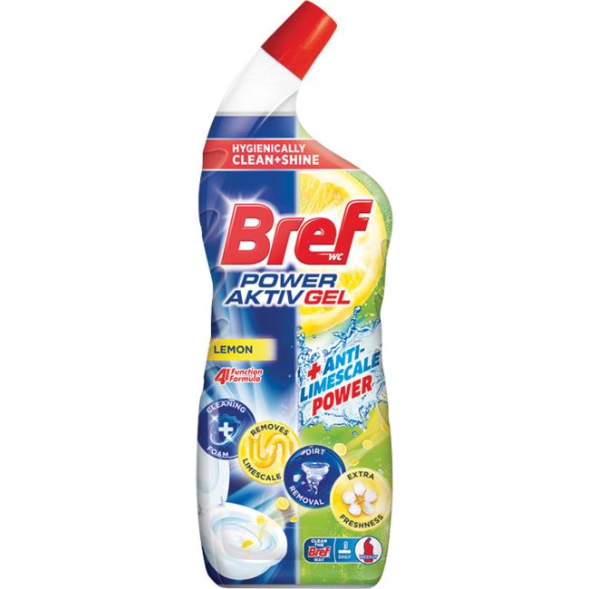 Bref WC Power Aktiv Gel 700 ml Zitrone