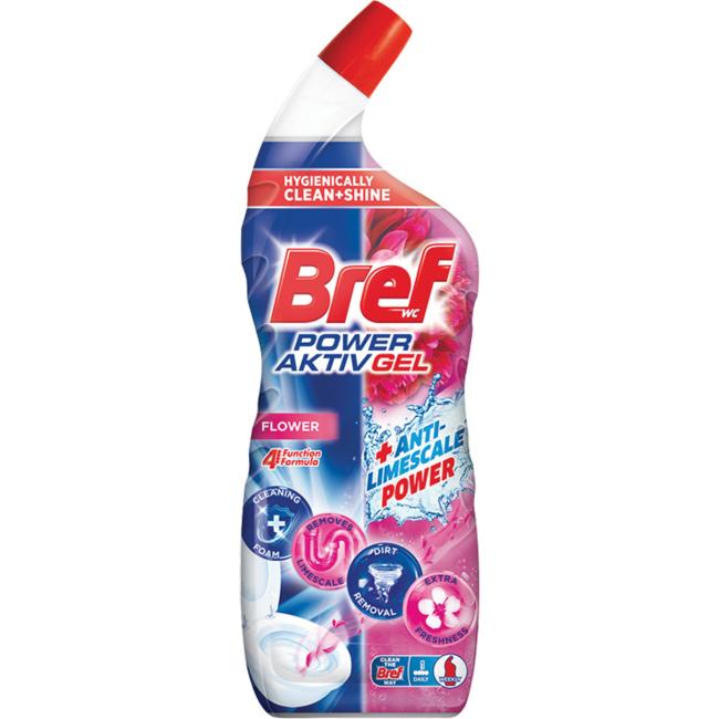 [HY311778] Bref WC Power Aktiv Gel 700 ml Blume