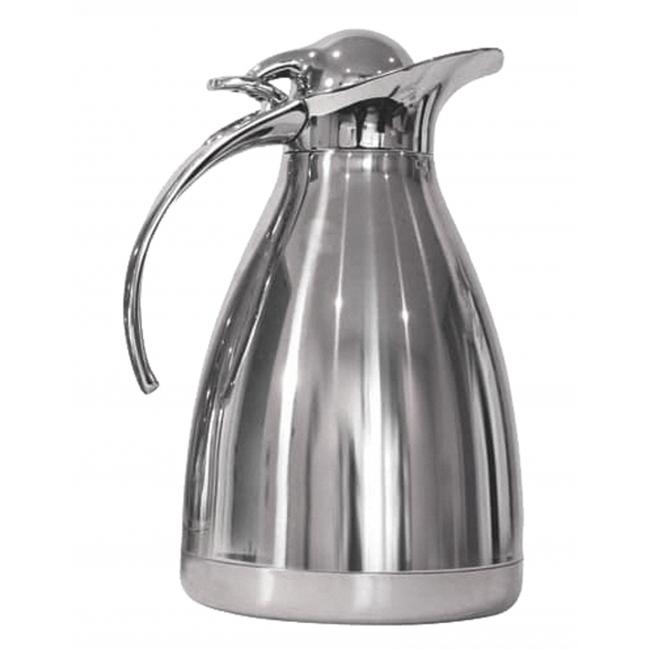 [HY337932] Edelstahl-Thermoskanne 1L