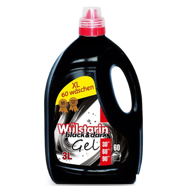 Wulstar Waschgel 3l (60PD) Schwarz & Dunkel