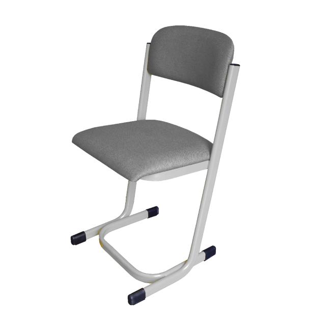 [AB300091] Lehrerstuhl, grau