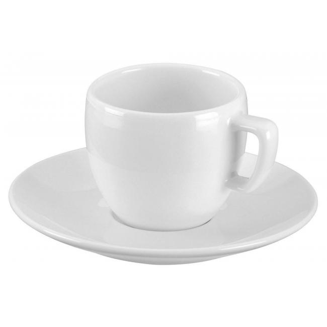 [HY387120] CREMA Espressotassen und Untertassen 75 ml 6 Stück