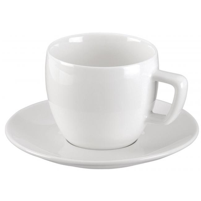 [HY387124] CREMA Cappuccino-Tassen und Untertassen 200 ml 6 Stück