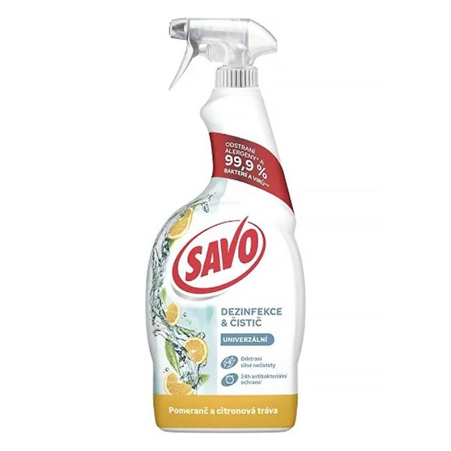 [HY391253] Savo chlorfreies Mehrzweckspray mit Zerstäuber 700 ml Orange