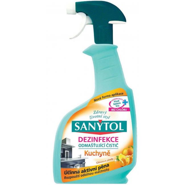 Sanytol Küchenentfetter mit Spray 500 ml