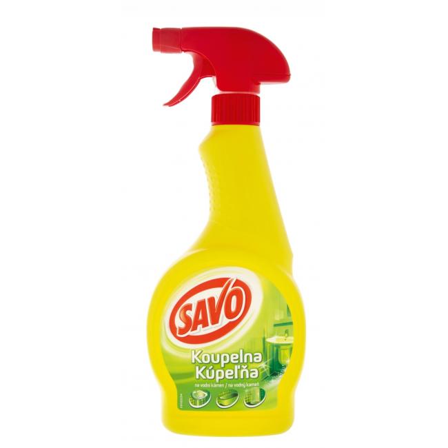 Savo BATH gegen Kalkablagerungen mit Spray 500 ml