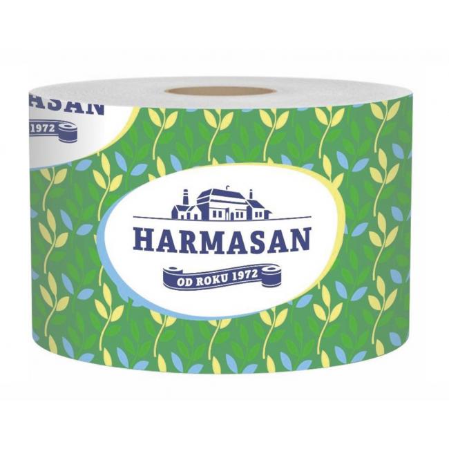 [HY400020] Toilettenpapier 2-lagig HARMASAN weiß, Rolle 69 m (1 Stück)
