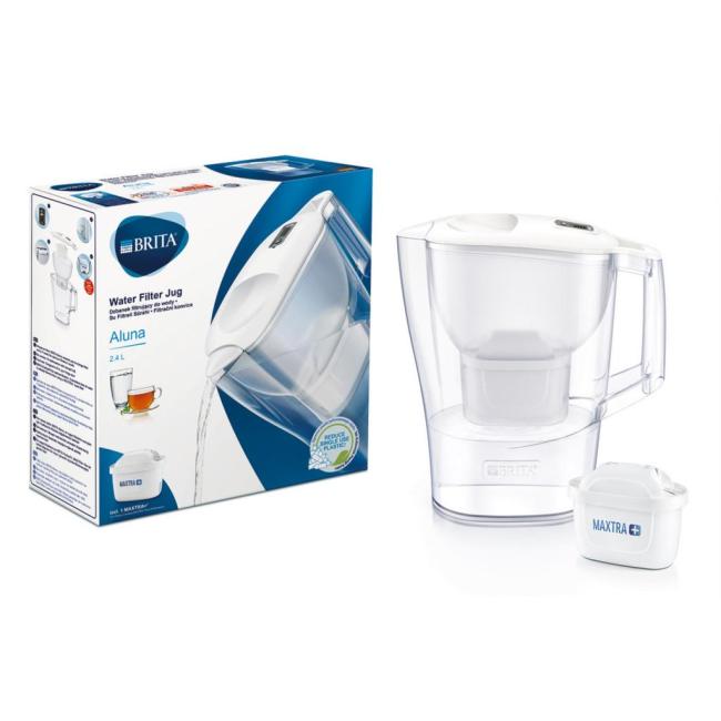 [HY417846] Brita Aluna Cool Calendar Wasserfilterkanne 2,4 l weiß