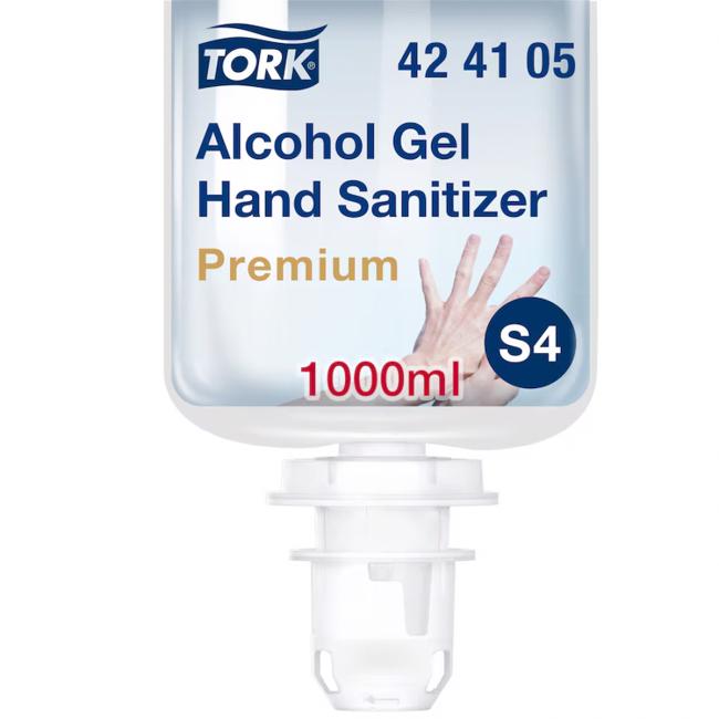 TORK Alcohol S4 Gel-Desinfektionsmittel, 1000 ml