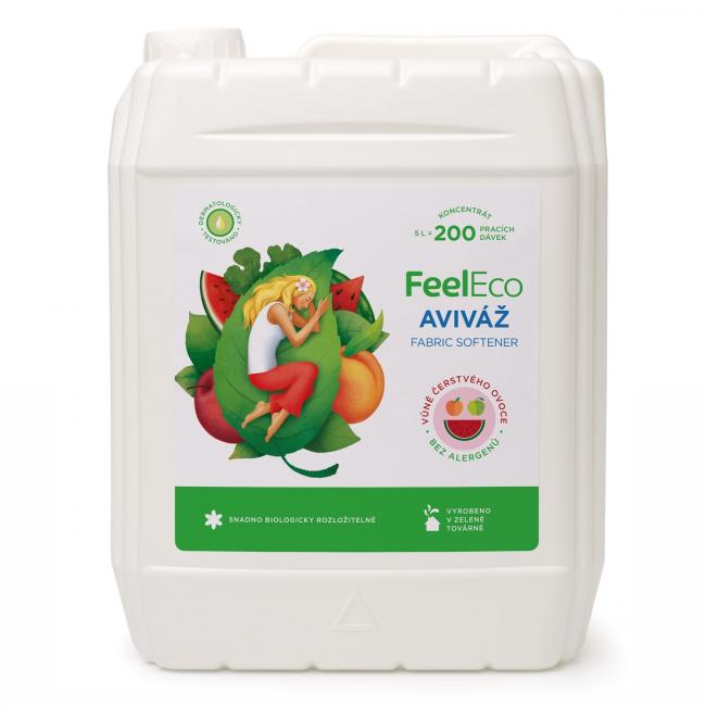 [HY465205] Feel Eco Weichspüler mit Fruchtduft 5 l
