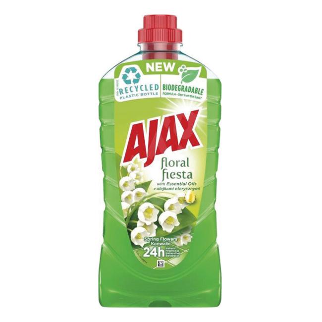 [HY471932] Ajax Bodenreiniger Floral Fiesta 1 l Frühlingsblumen (grün)
