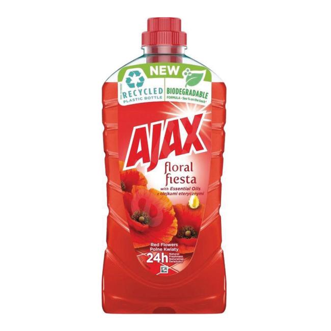Ajax Bodenreiniger Floral Fiesta 1 l Wildblumen (rot)